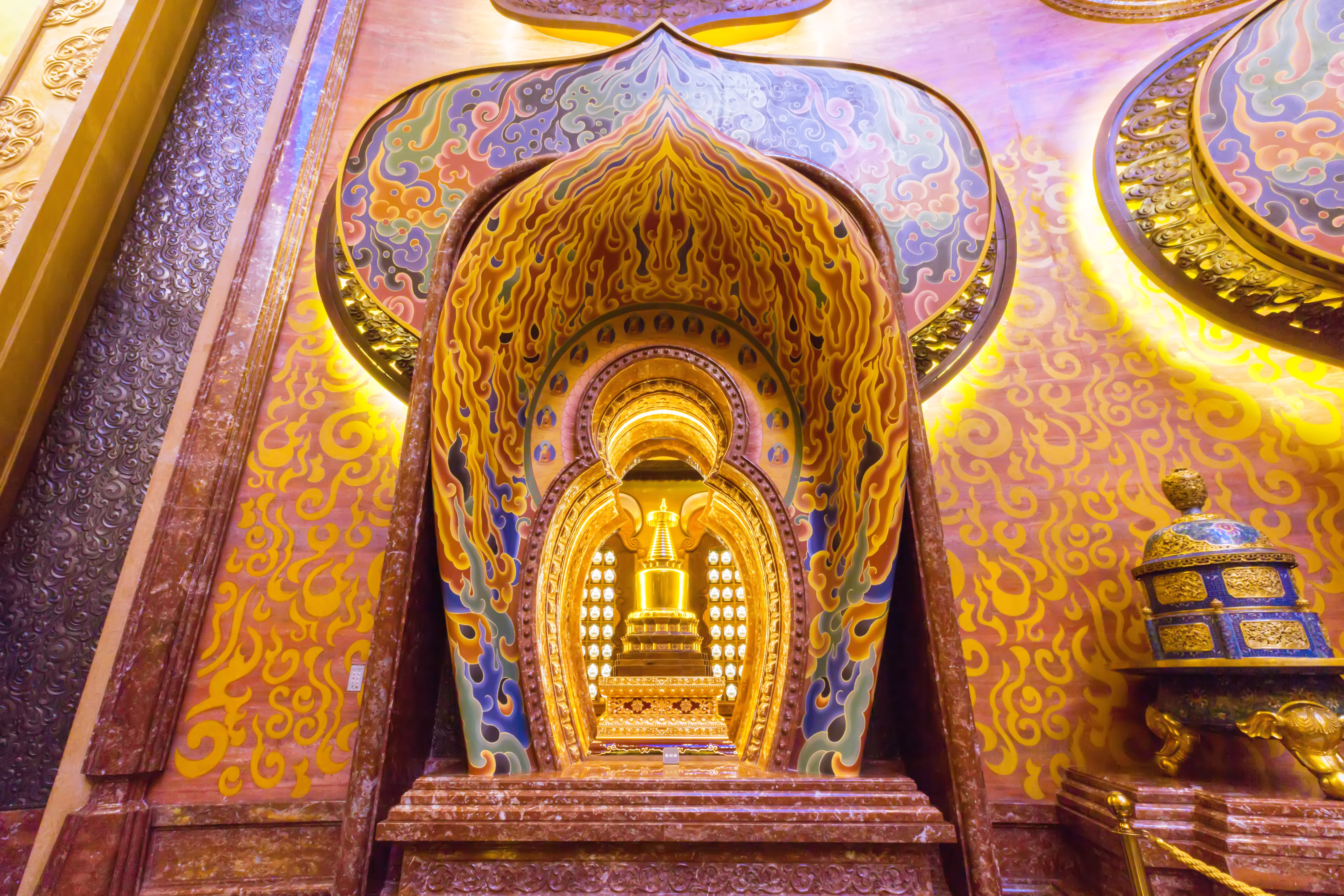 释迦牟尼舍利子头盖骨,释迦牟尼的真身头盖骨