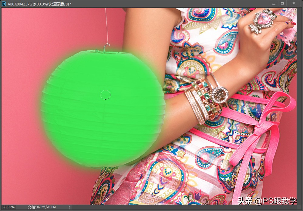 ps退出快速蒙版选区为什么是全选,快速蒙版怎么变成选区不反选