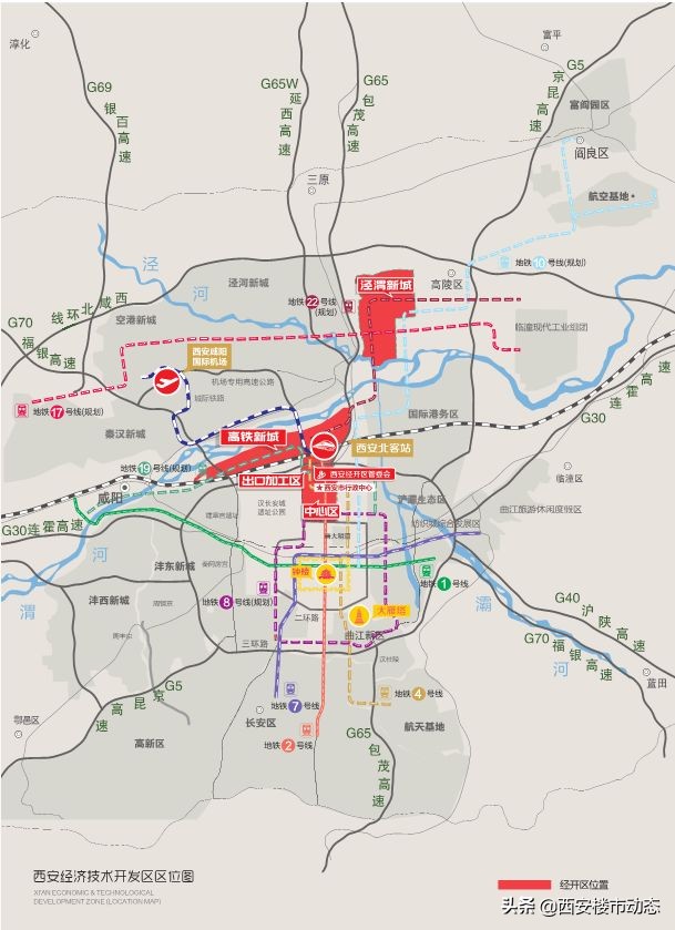 西安楼市各重要板块全解析,西安城北房地产市场
