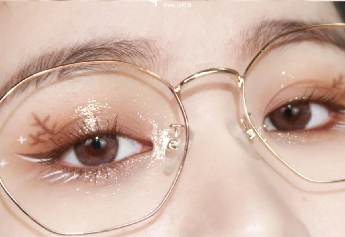 精灵女星戚薇,超美眼妆教程,小白必备技能