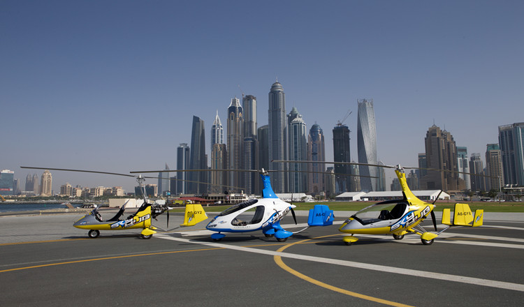 迪拜空中观光,水上飞机鸟瞰迪拜全景