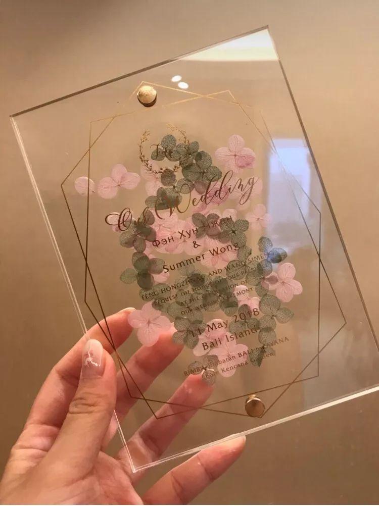 独特大气的婚礼请柬,简单高级婚礼请柬模板