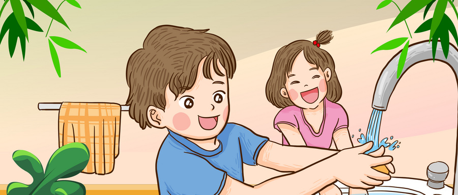 小手脏兮兮,就是不爱洗,家有同款娃的看过来