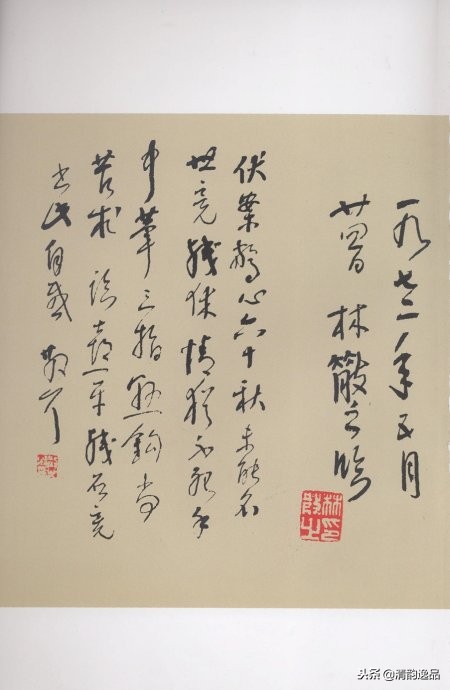 林散之书法没有一笔是古人的,林散之书法视频