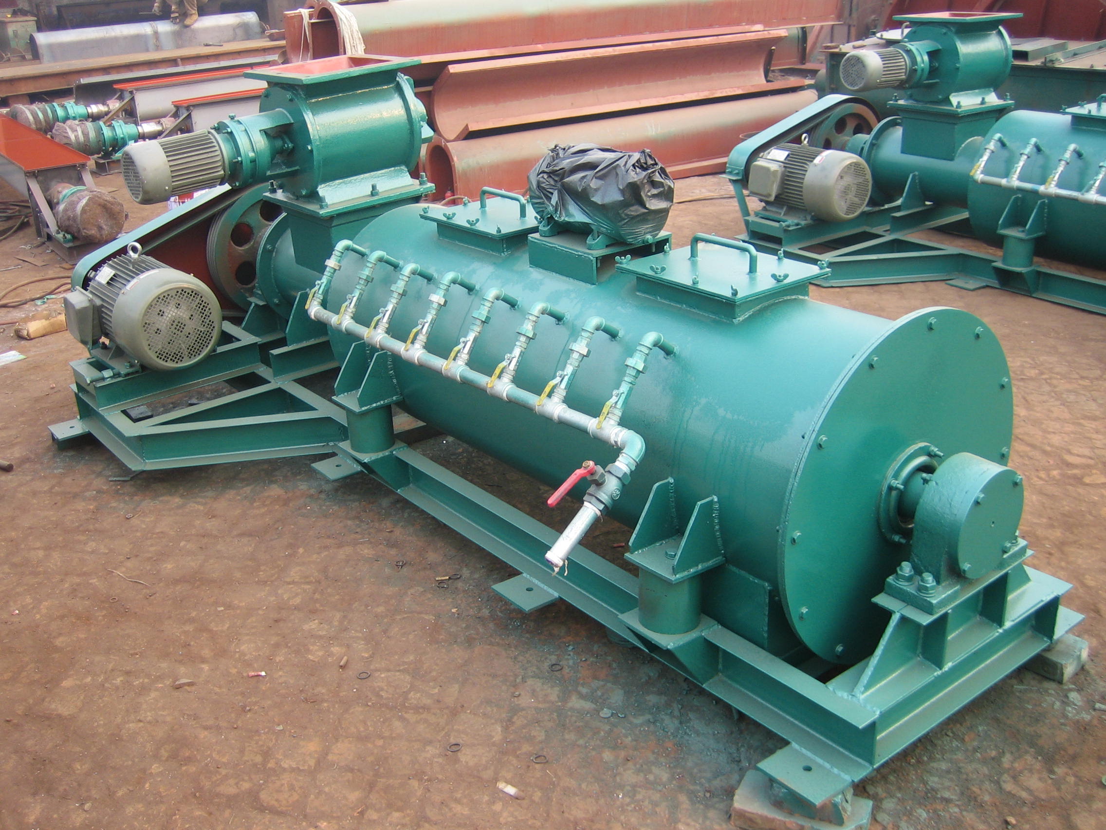 粉尘加湿搅拌机除尘效果,除尘加湿搅拌机