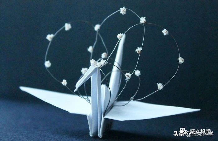 10种纸鹤折法,一天折50个千纸鹤