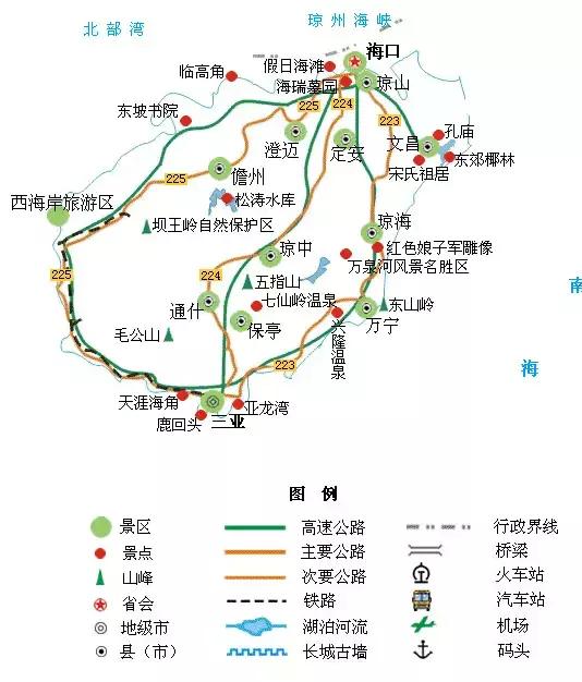 全国34个旅游城市地图汇总,全国旅游地图高清版2021