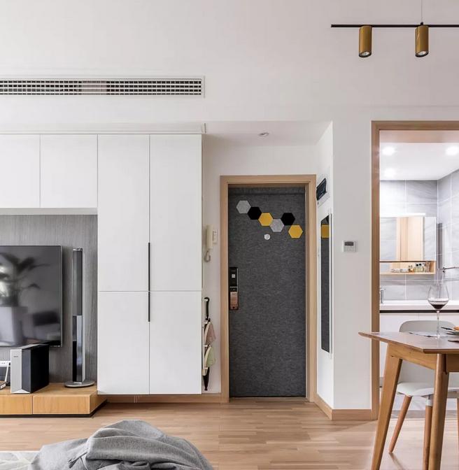 玄关设计50款实用的玄关鞋柜设计,入户玄关鞋柜L型玄关一体设计