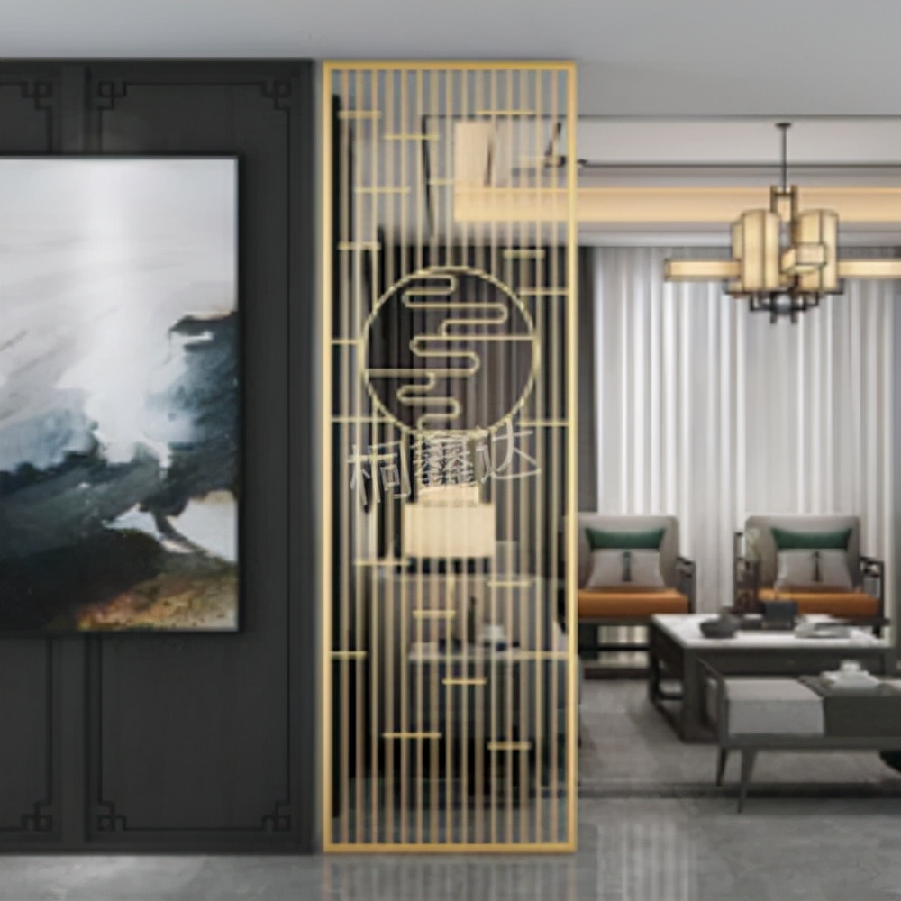 入户不锈钢屏风隔断效果图,云南不锈钢屏风隔断供应