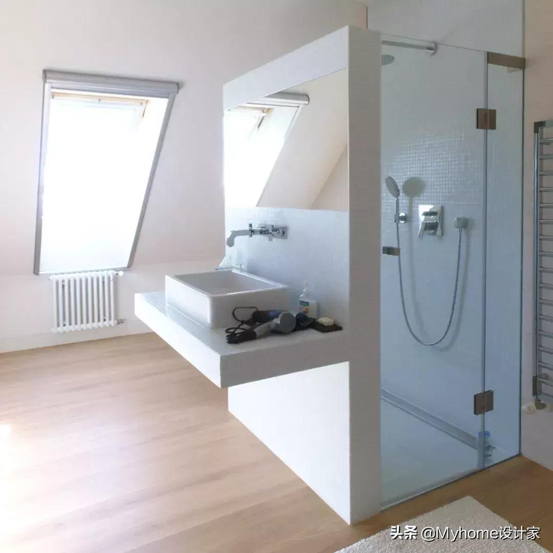 三分离卫生间怎么做实用效果图,6平方卫生间三分离装修效果图