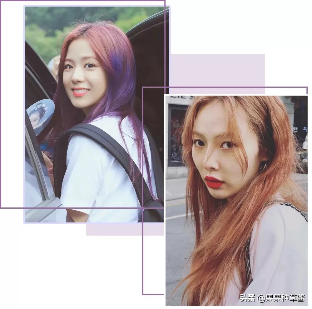 秋冬超级显白发色,黄皮可染初恋系显白发色