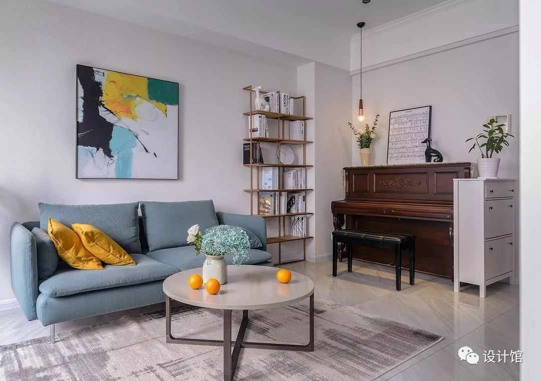 小户型极简复式,90轻奢小户型