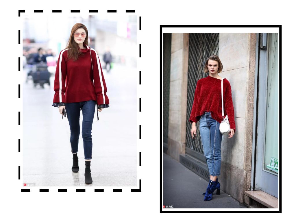 车厘子红毛衣最新款,今年车厘子红毛衣外套