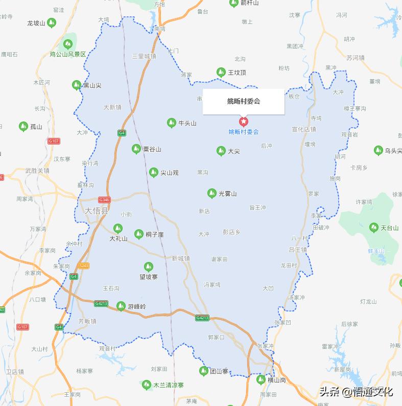 大悟有哪几个乡镇,大悟县城关镇有几个村