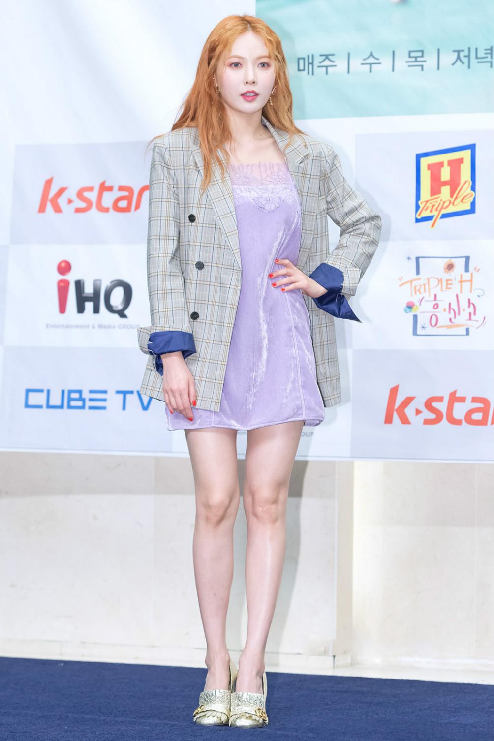 泫雅代言蕾丝内衣广告,泫雅内衣广告曝光图片