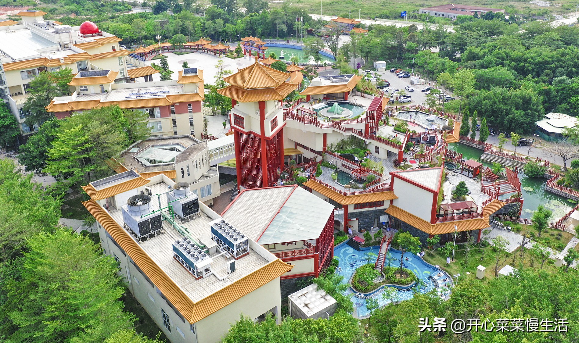 广东潮州有个温泉梯田,被人誉为蓬莱仙境,有粤东第一温泉之称