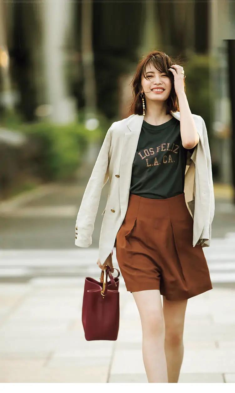 上短下长不露腿t恤穿搭夏季,显瘦t恤短裤穿搭