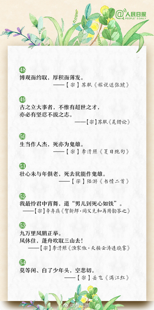 励志篇小学生必背古诗,少儿励志古诗词经典名句大全