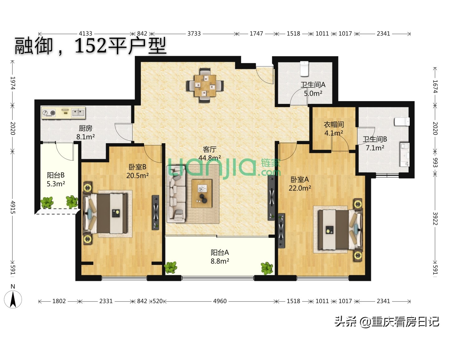 重庆融景城最好楼盘,融景城北滨路什么情况