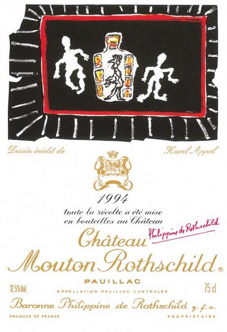 收藏帖:木桐的艺术酒标集齐了