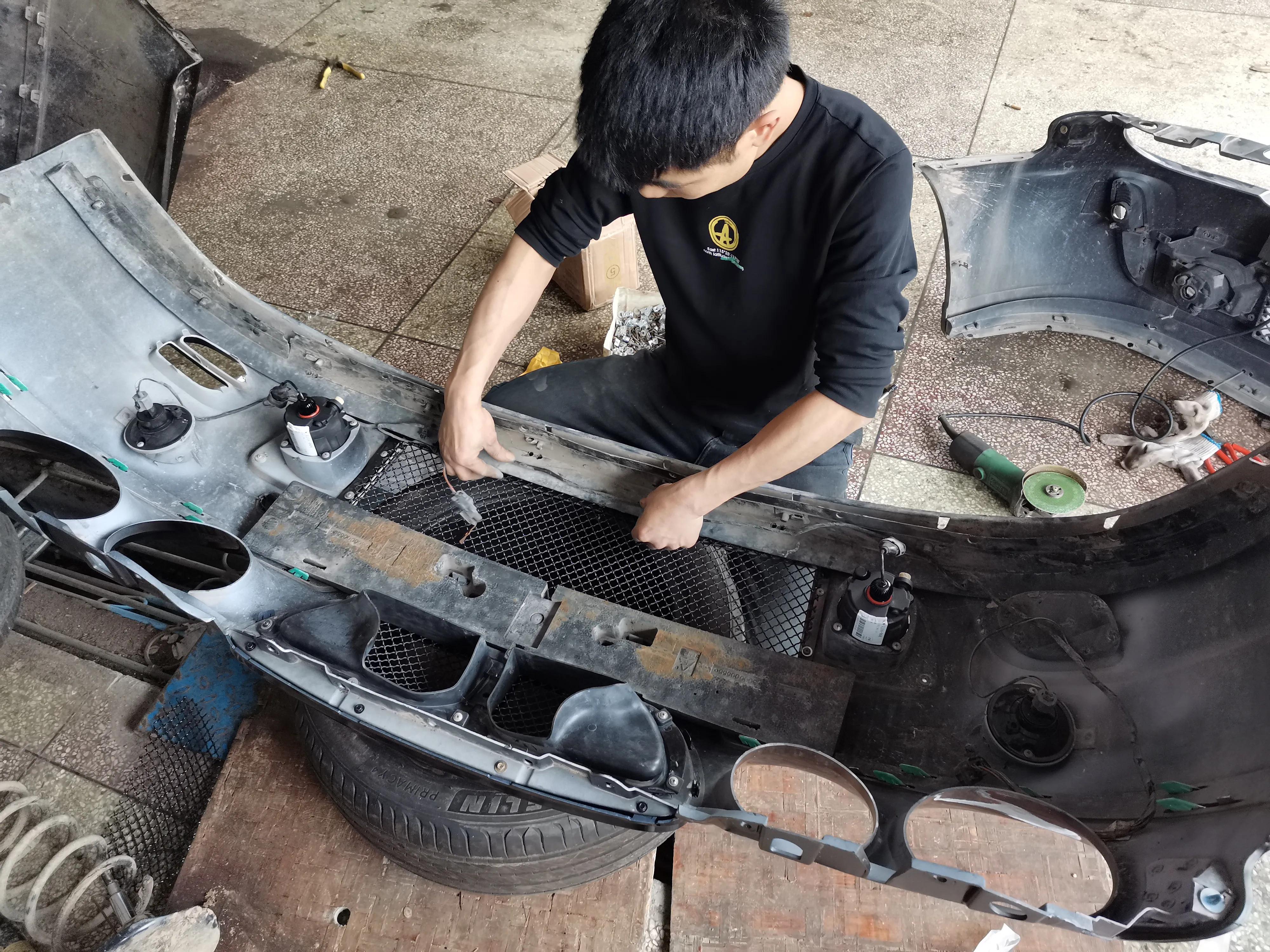 ⑤《打造我的名爵7Lmk1》文终于对题了，换掉MG7L的大嘴，上4眼杠