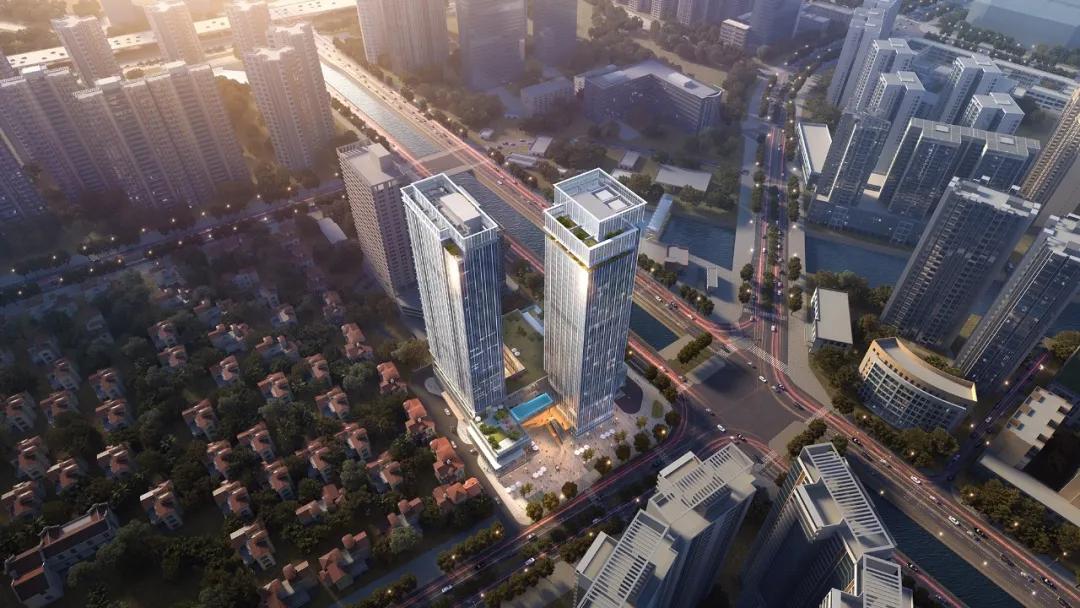 深圳华侨城宝湾大厦,深圳华侨城大厦完工