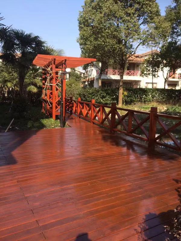 印尼菠萝格户外铺装地板,室内菠萝格地板保养方法