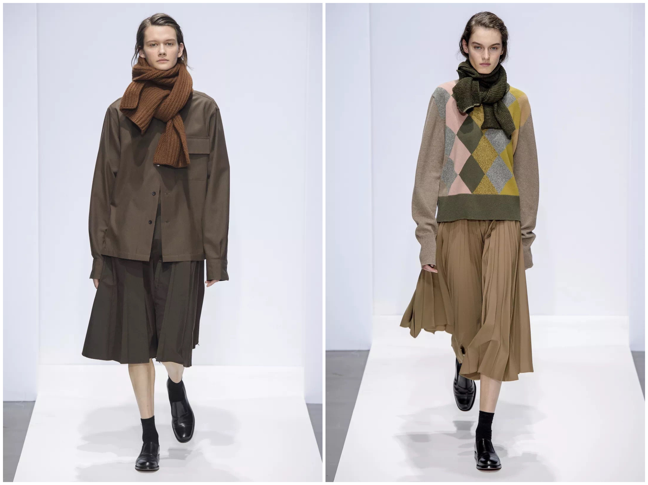 时尚轻奢感明星系列羊羔绒围巾,最潮的围巾的15种戴法超级实用