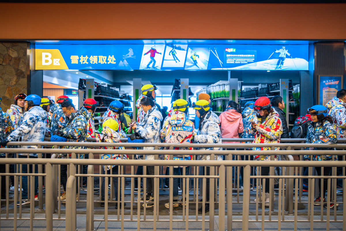 南方比较大的滑雪场,浙江安吉江南天池滑雪场