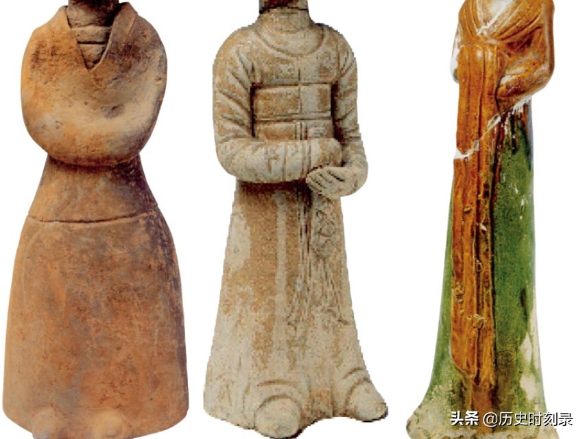 唐朝蓝袍虢国夫人,唐代女性服饰妆容演变