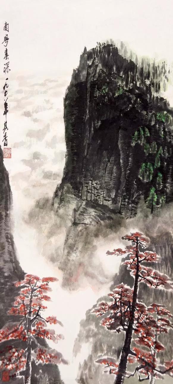 水墨画夜景欣赏,画夜景最好的中国画