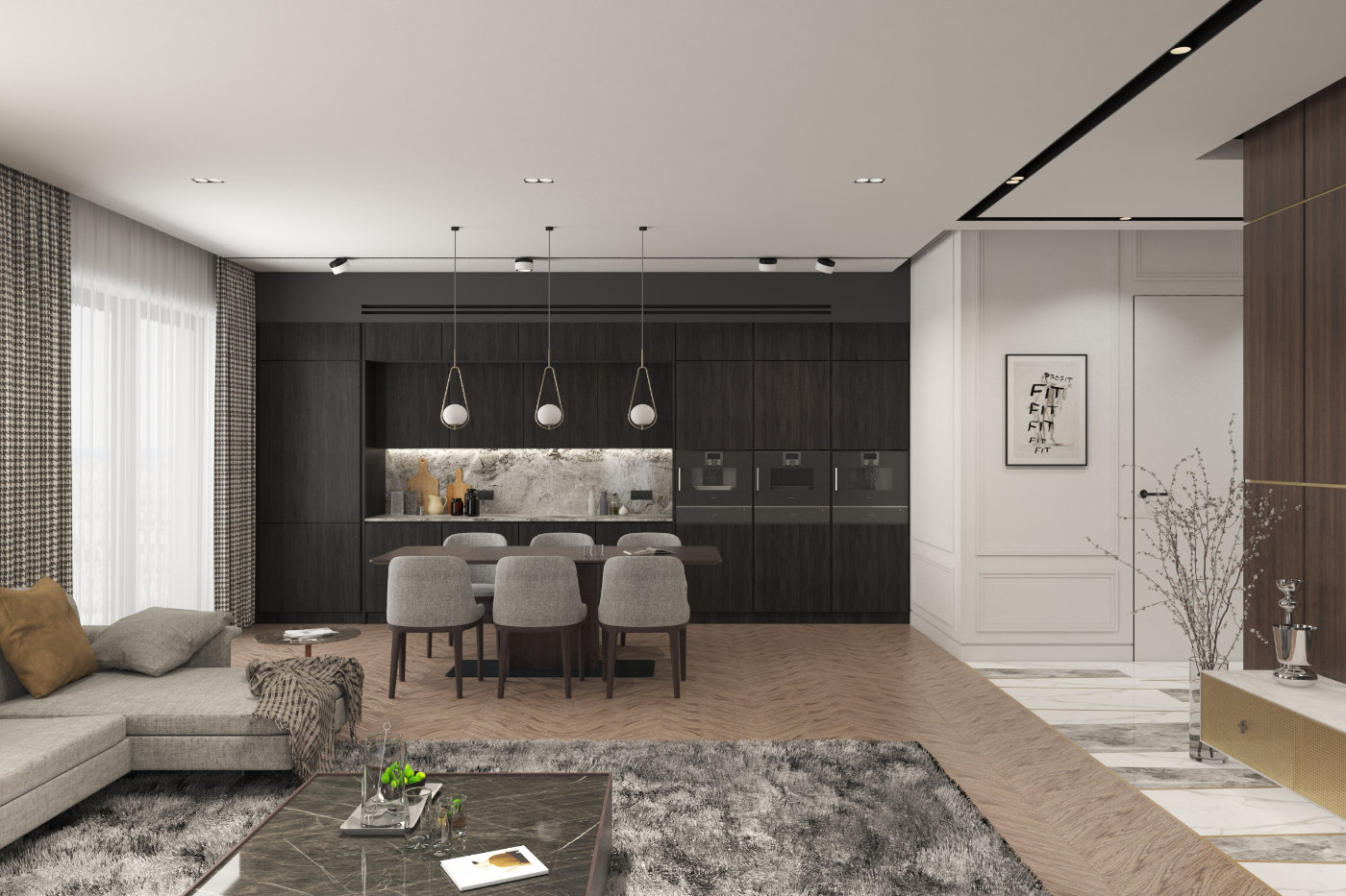 什么是轻奢?治疗土味装修的一剂猛药I哥本哈根·棕色立方