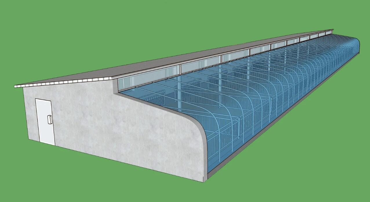 猪的养殖场猪舍都有哪些设施,半封闭式猪场如何做到冬季保暖