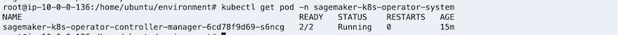 利用SageMakerOperator简化Kubernetes上的机器学习任务管理
