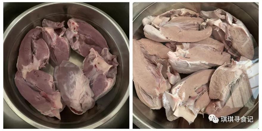美食炖猪心,美食卤猪心做法