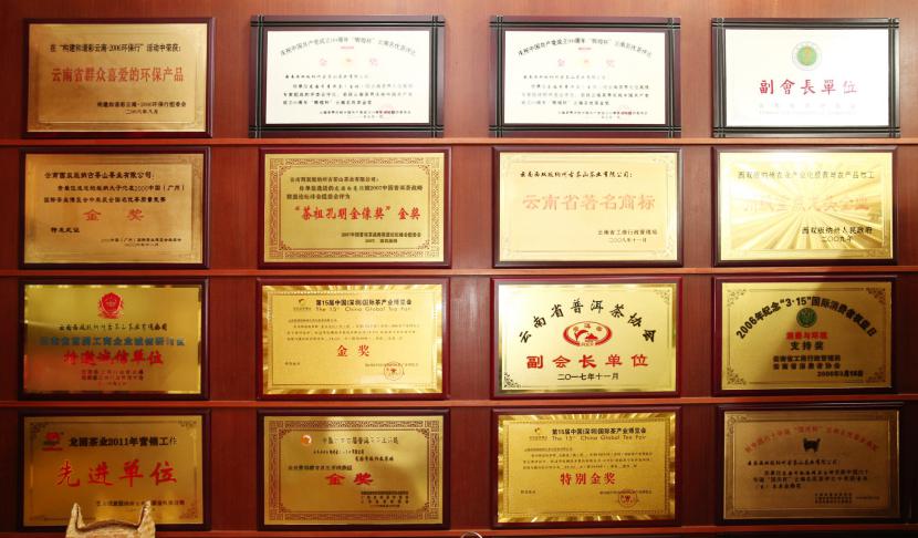 龙园号精品普洱茶,龙园号茶易武