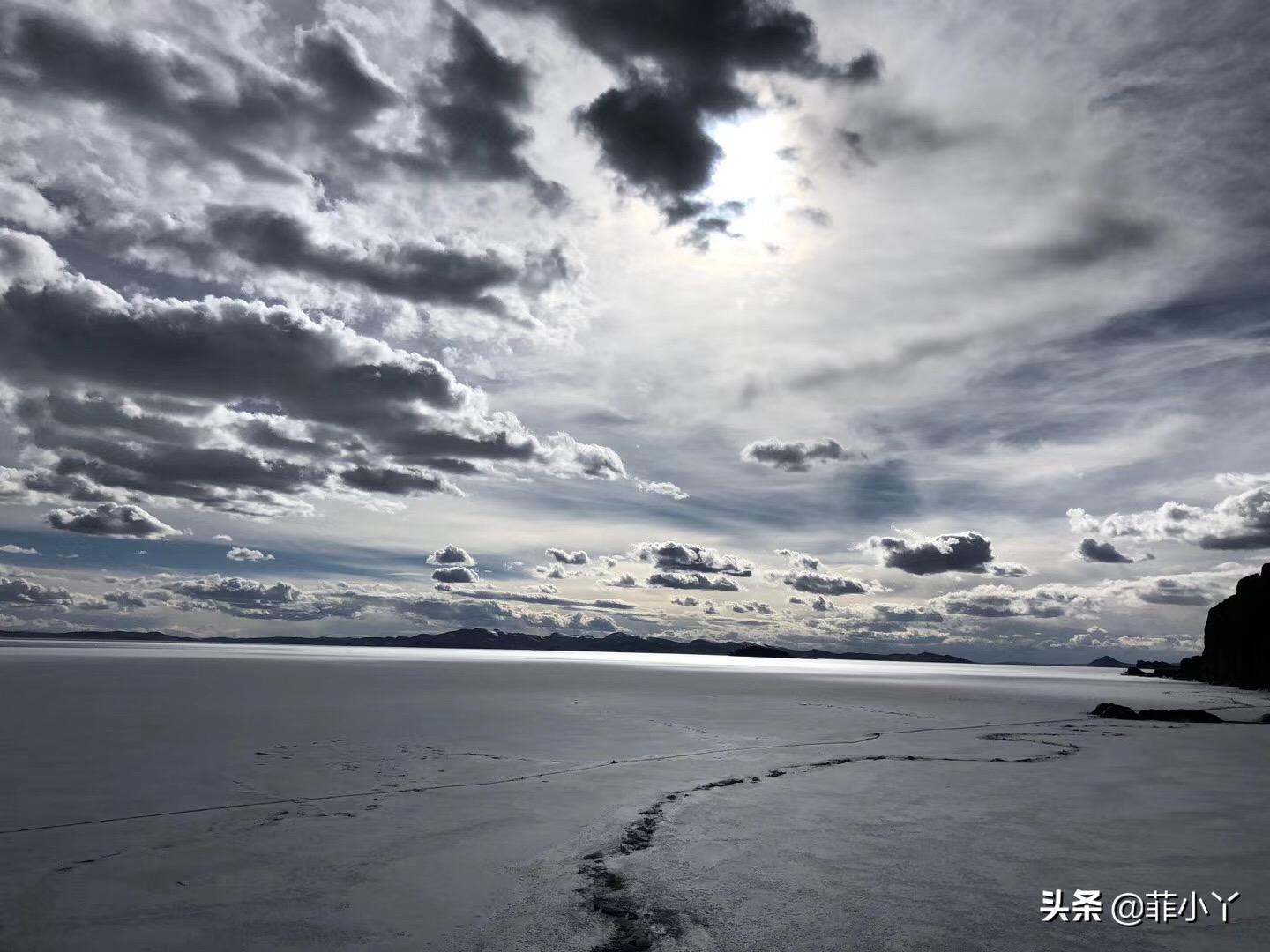 纳木措圣象天门,纳木措圣象天门全景图