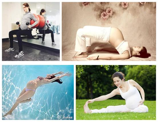 angelababy生子后立恢复少女状态的秘密——孕妇的三期运动