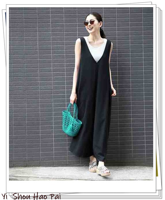 夏天一身黑色如何穿搭高级感,夏天黑色怎么穿搭