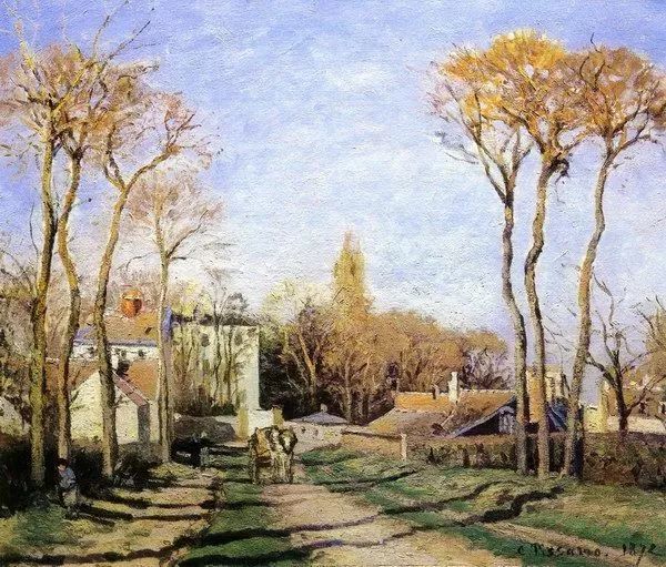 优秀的色彩风景写生作品,下乡风景速写写生教程