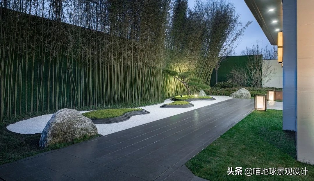 法式别墅庭院景观设计案例,别墅庭院景观效果图大全