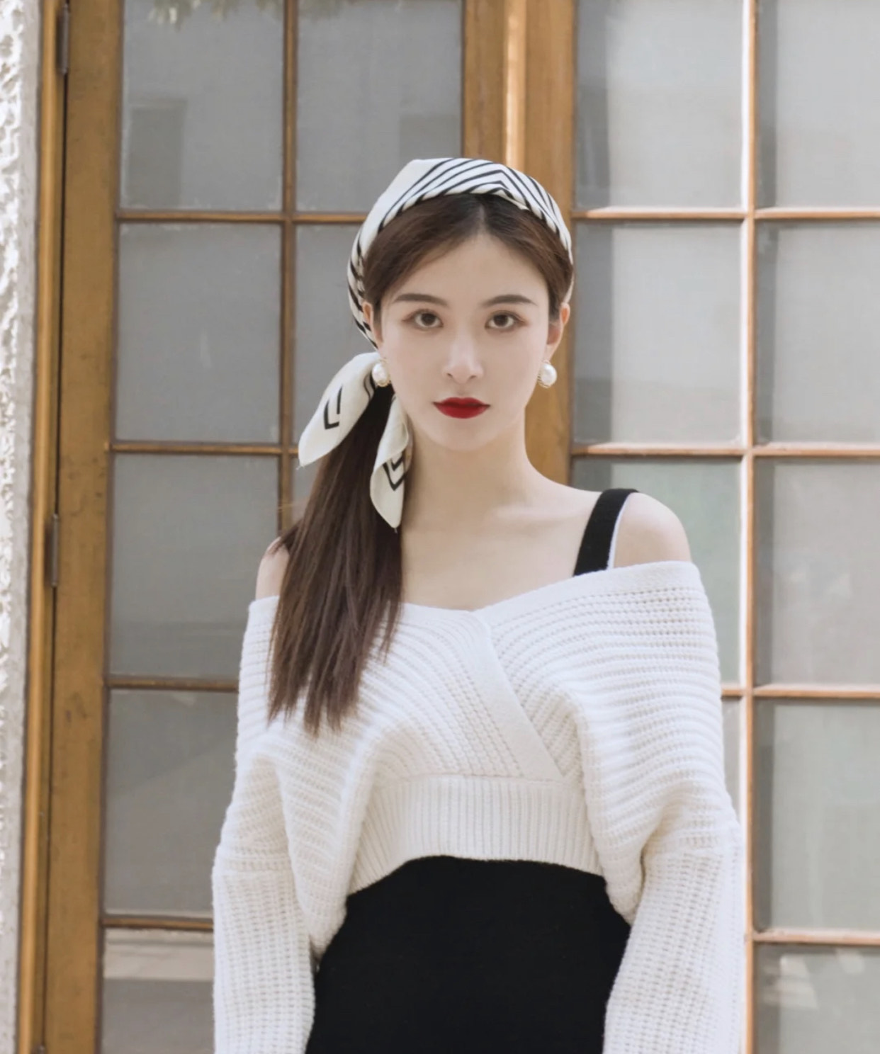 韩国女生穿搭秋短裙,韩国夏季不露腿穿搭