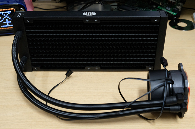 酷冷至尊120水冷更换水,酷冷至尊海魔240水冷安装