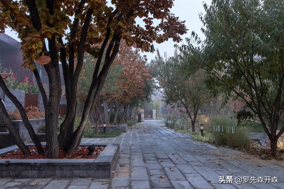 天津景区民宿设计效果图,旅游度假区民宿设计方案效果图