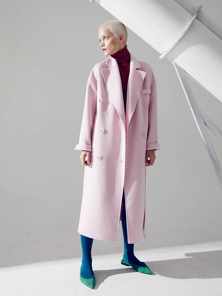 灰色和粉色织毛衣怎么配,粉色配黑色还是灰色好看