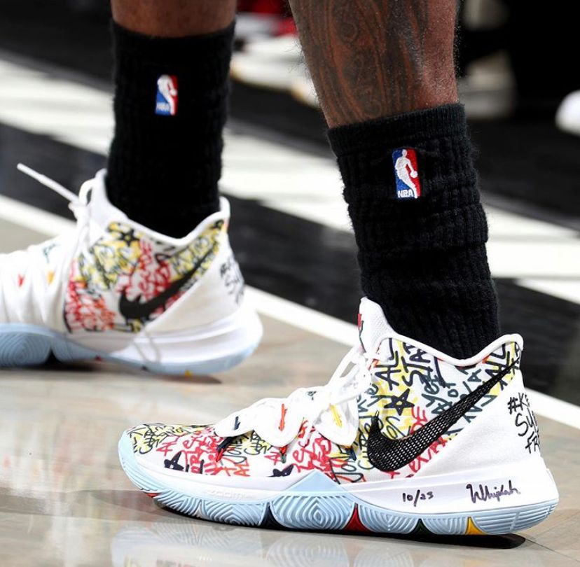 aj34nba球星上脚配色,aj34北卡球员