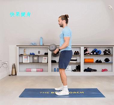 最实用的哑铃训练25个动作及详解,1组哑铃健身计划