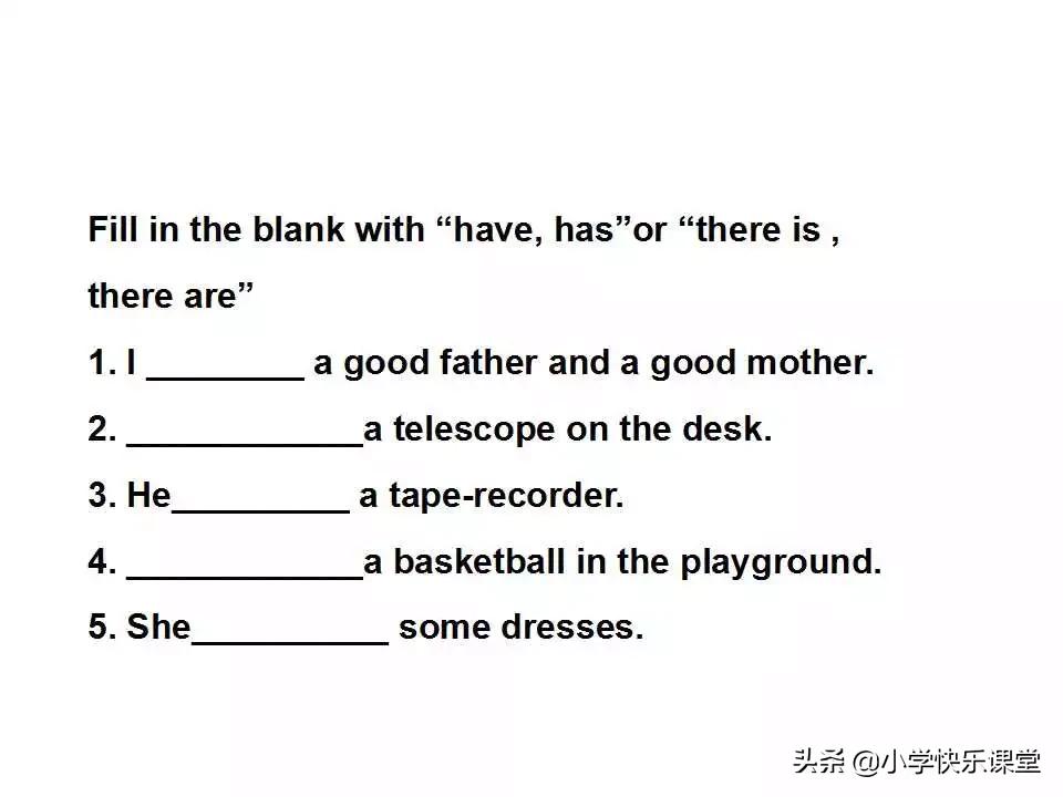 小学英语语法PPT,小学英语语法知识详解