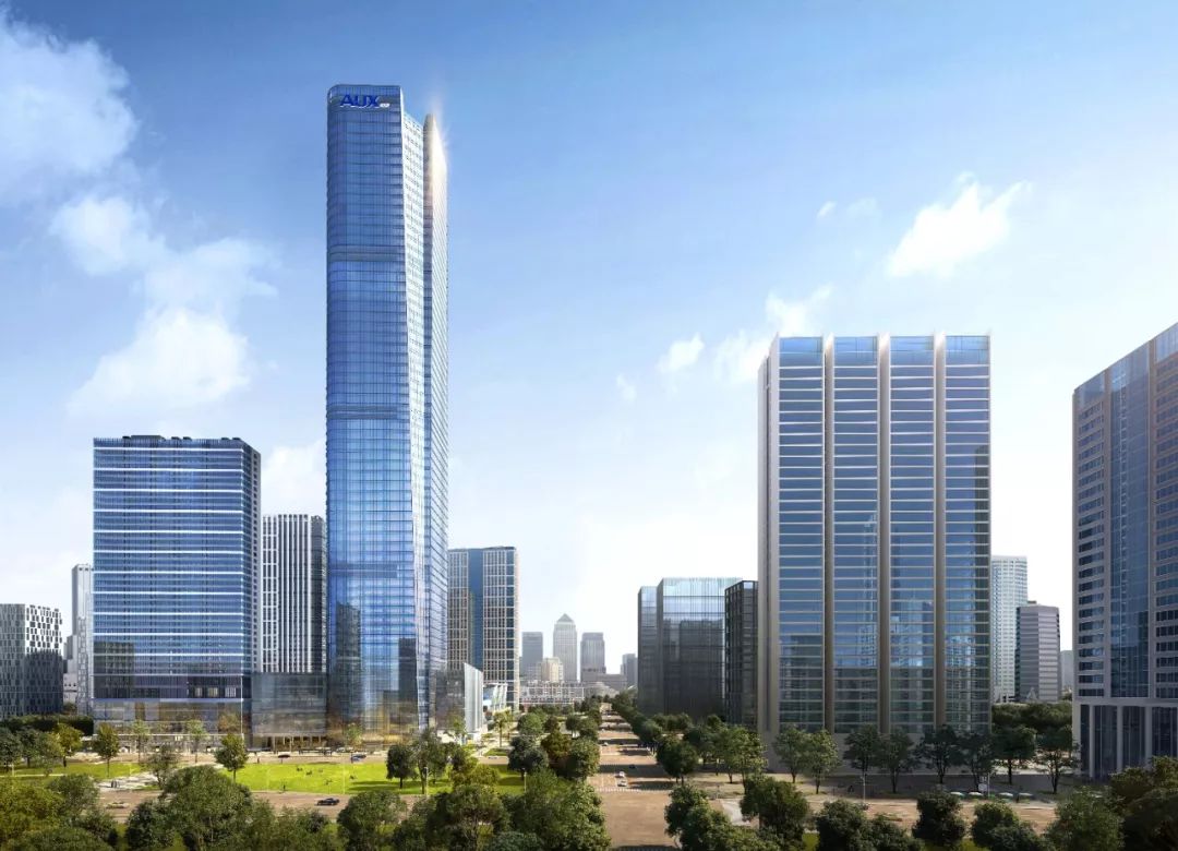 杭州市奥克斯未来中心,杭州奥克斯中心高楼