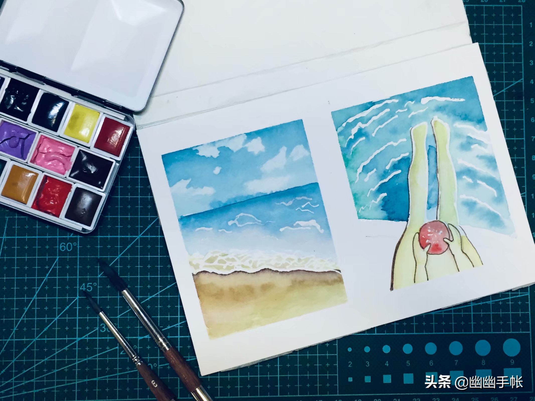 水彩颜料有哪些必入的,水彩颜料新手推荐哪种